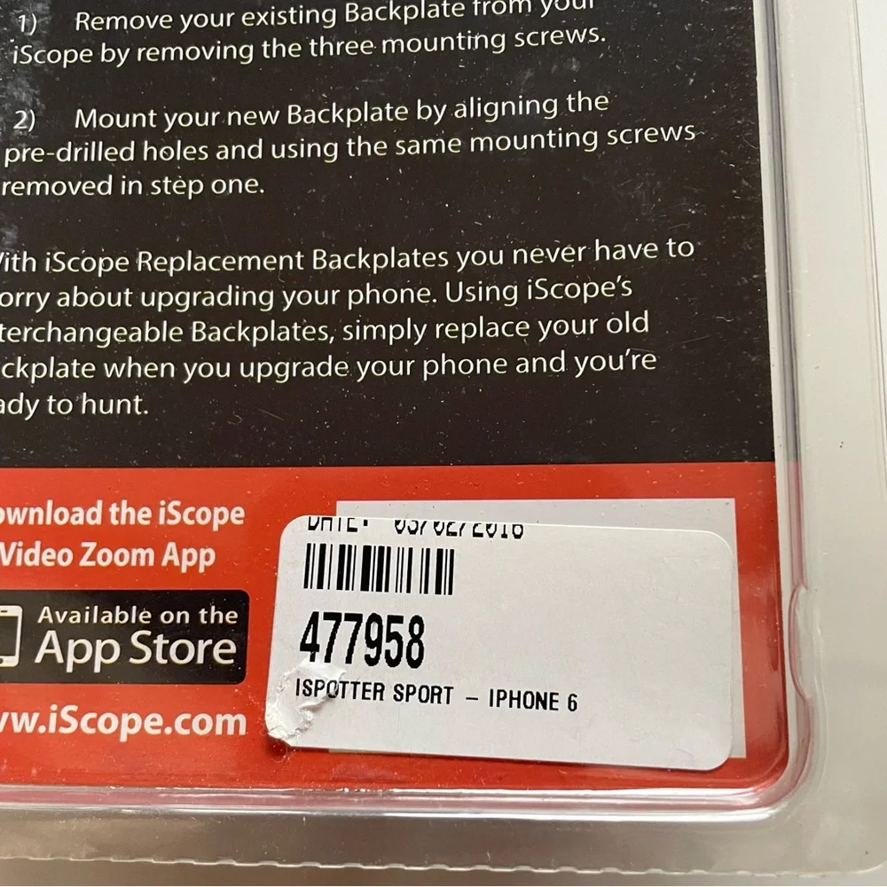 NIP iscope replacement backplate iPhone6